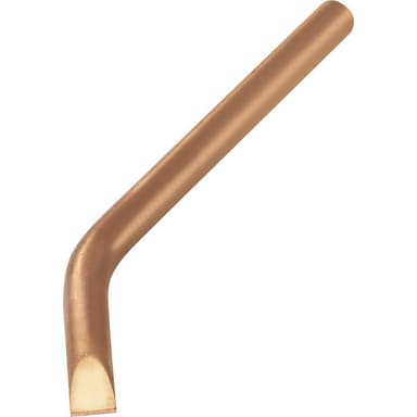 TOOLCRAFT KB-100 Lödspets Mejselformad, böjd