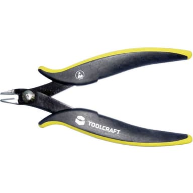 ESD Sidoskärare utan facett 128 mm TOOLCRAFT 2238826