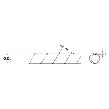 TRU COMPONENTS 1593139 TC-KSR3BK203 Spiralslang 1.50