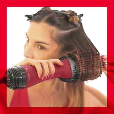 Revlon Pro Collection Titanium varmluftsborste RVDR5279UKE (röd)
