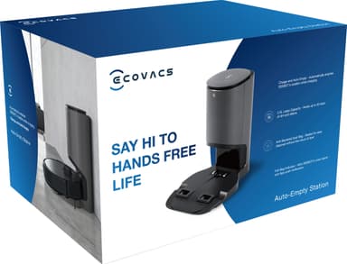 Ecovacs Deebot auto-tömningsstaion för T8-serien ECOT8CH1918 (svart)