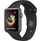 Apple Watch Series 3 42 mm (svart sportband)
