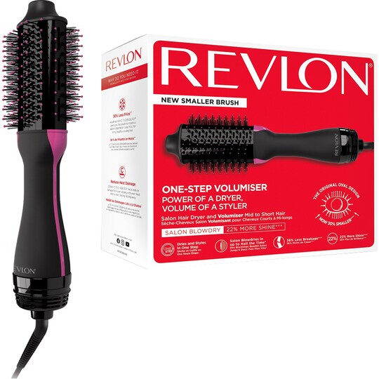 Revlon Pro Collection varmluftsborste för kort hår RVDR5282UKE (svart)