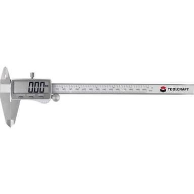 TOOLCRAFT TO-6935868 Digitalt skjutmått 200 mm
