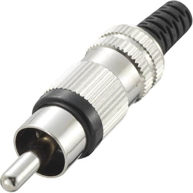 TRU COMPONENTS 719282 RCA-kontakter Kontakt hane rak