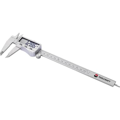 TOOLCRAFT TO-6935868 Digitalt skjutmått 200 mm