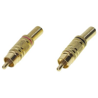 TRU COMPONENTS 1601054 TRU-30K107 RCA-kontakter Kontakt