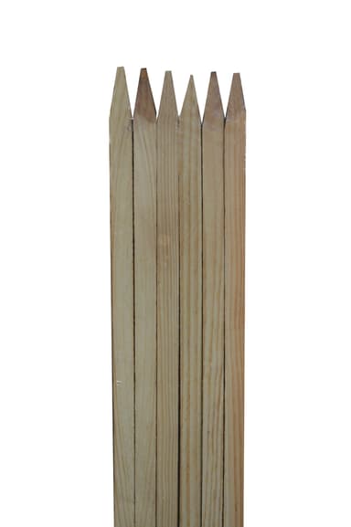 Blomsterpinne i hardt tre - 180 cm - 5 stk.