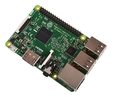 Raspberry Pi 3 Model B, enkortsdator