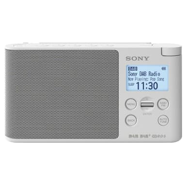 Sony bärbar DAB+/FM-radio XDR-S41D (vit)