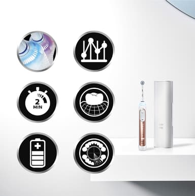 Oral-B Genius X eltandborste 396963 (Rose Gold)