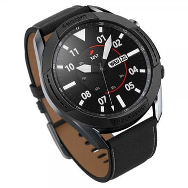 Spigen Samsung Galaxy Watch3 45mm Skal Chrono Shield Svart