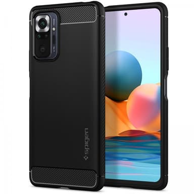 Xiaomi Redmi Note 10 Pro Skal Rugged Armor Matte Black