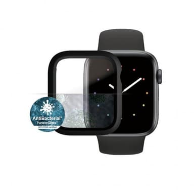 Apple Watch 44mm (Series 4/5/6/SE) Skal med Skärmskydd Full Body Protection Svart