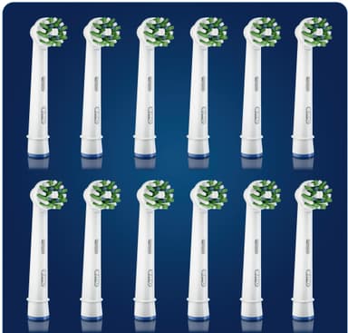 Oral B Cross Action tandborsthuvuden 374251