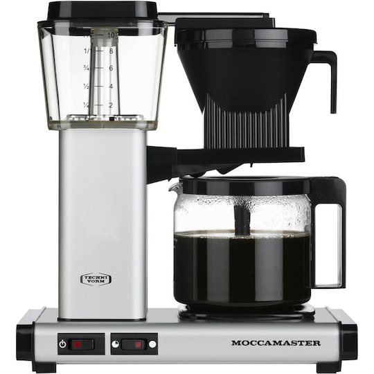 Moccamaster Automatic kaffebryggare MOC53748 (matt silver)