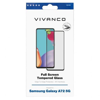 Vivanco Samsung Galaxy A72 Skärmskydd Full Screen