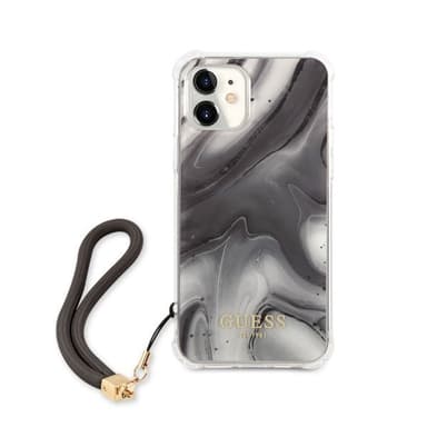 Guess iPhone 12 Mini Skal Marble Grå