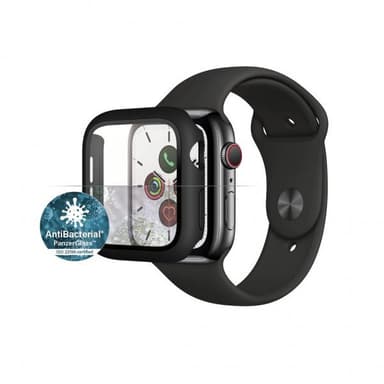 Apple Watch 40mm (Series 4/5/6/SE) Skal med Skärmskydd Full Body Protection Svart