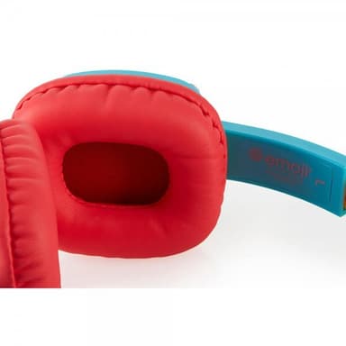 Emoji On-Ear Hörlurar Junior Flip n Switch Blå