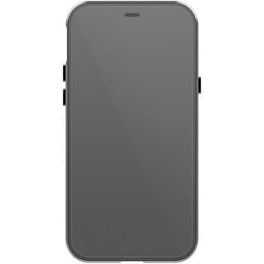 Black Rock iPhone 12 Mini Skal 360° Real Glass Case Svart Transparent