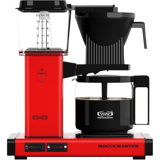Moccamaster Automatic kaffebryggare MOC53743 (röd)