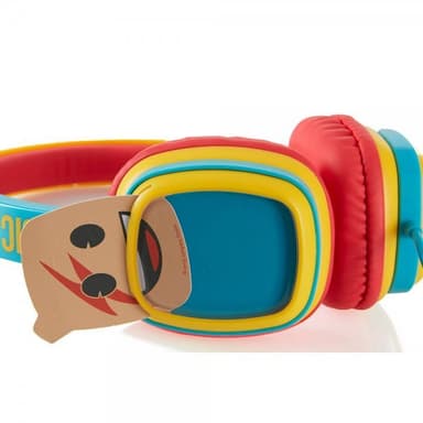 Emoji On-Ear Hörlurar Junior Flip n Switch Blå