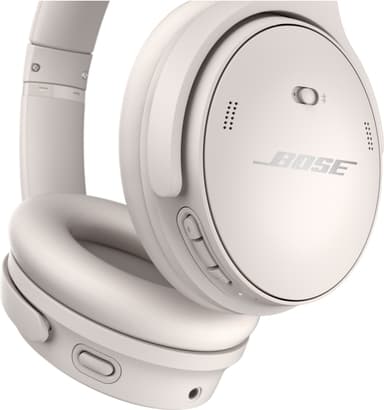 Bose QC45 QuietComfort 45 trådlösa around-ear hörlurar (vit)