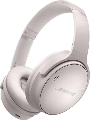 Bose QC45 QuietComfort 45 trådlösa around-ear hörlurar (vit)