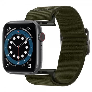 Spigen Apple Watch 42/44/45mm Armband Lite Fit Khaki