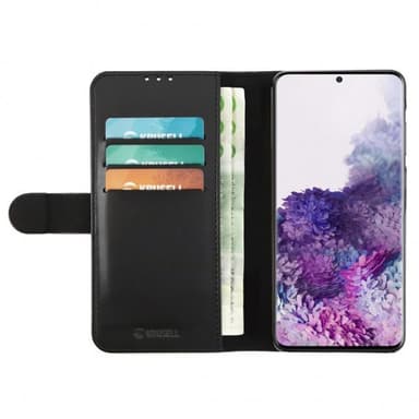 Krusell Samsung Galaxy S21 FE Fodral PhoneWallet Svart