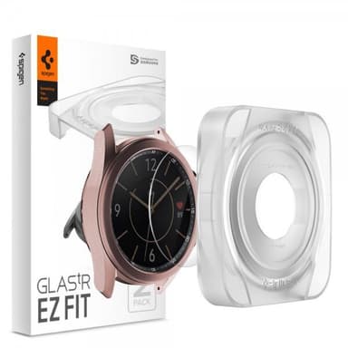 Spigen Samsung Galaxy Watch3 41mm Skärmskydd GLAS.tR Slim EZ Fit 2-pack