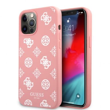 Guess iPhone 12 Pro Max Skal Peony Rosa