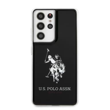 U.S. Polo Samsung Galaxy S21 Ultra Skal med Logo Svart