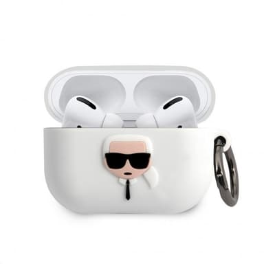 Karl Lagerfeld AirPods Pro Skal Iconic Karl Vit