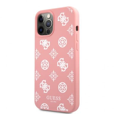 Guess iPhone 12 Pro Max Skal Peony Rosa