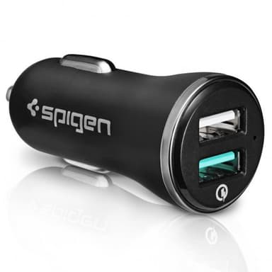Spigen Billaddare F27QC QC 3.0 Svart