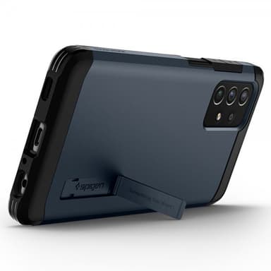 Spigen Samsung Galaxy A72 Skal Tough Armor Metal Slate