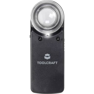 TOOLCRAFT 1303080 Lupp med LED-belysning