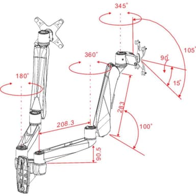 SpeaKa Professional SP-1624884 Superflex 2x