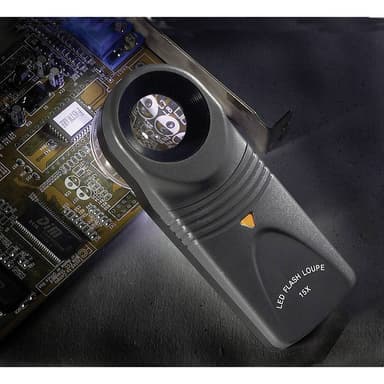 TOOLCRAFT 1303080 Lupp med LED-belysning
