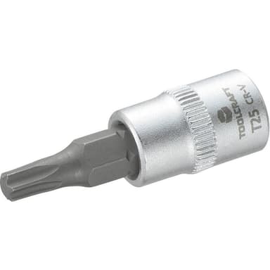 TOOLCRAFT T25 816083 T-Profil Hylsnyckel-bitsinsats T
