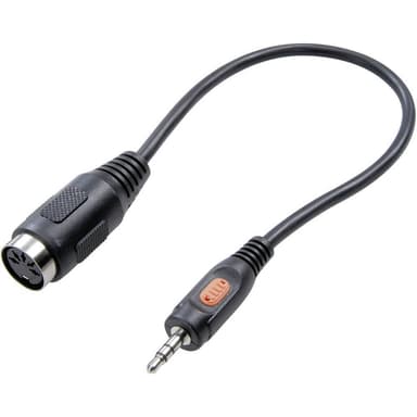 SpeaKa Professional DIN-anslutning / Teleplugg Audio