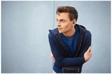 Jabra Elite 3 trådlösa in-ear hörlurar (mörkgrå)