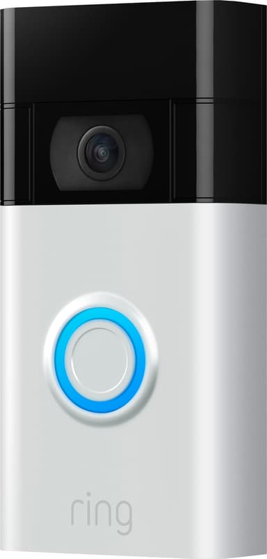 Ring Video Doorbell Gen2 Smart Doorbell dörrklocka (satin nickel)