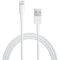 Apple Lightning USB-Kabel MD819ZM/A (vit) 2 m