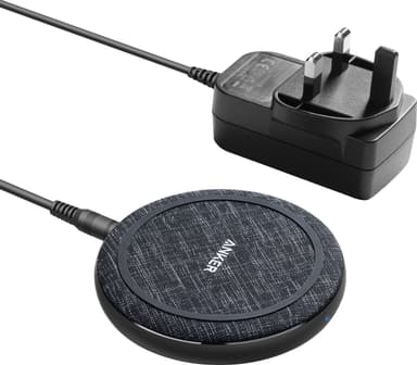 Anker PowerWave II Pad 15W EU trådlös laddare (svart/grå)