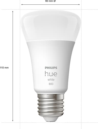 Philips Hue W 9W A60 E27 4st