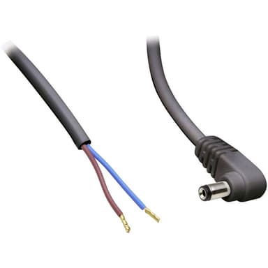 TRU COMPONENTS DC-kabel DC-stiftdon - Öppen ände 5.50