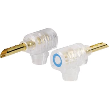 TRU COMPONENTS Banankontakt Kontakt hane vinklad